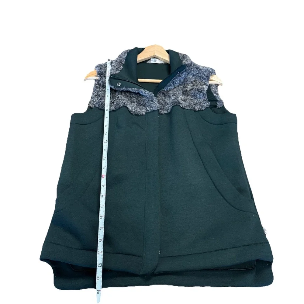 The North Face Emerald Green Vest Women's Medium‎ Hybrination Neo Thermal Sherpa - Picture 5 of 10